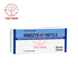 Irbezyd H 150/12.5 Zydus Cadila - Thuốc điều trị tăng huyết áp